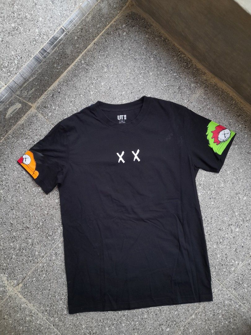 T shirt Pria Baju Kaws KWS